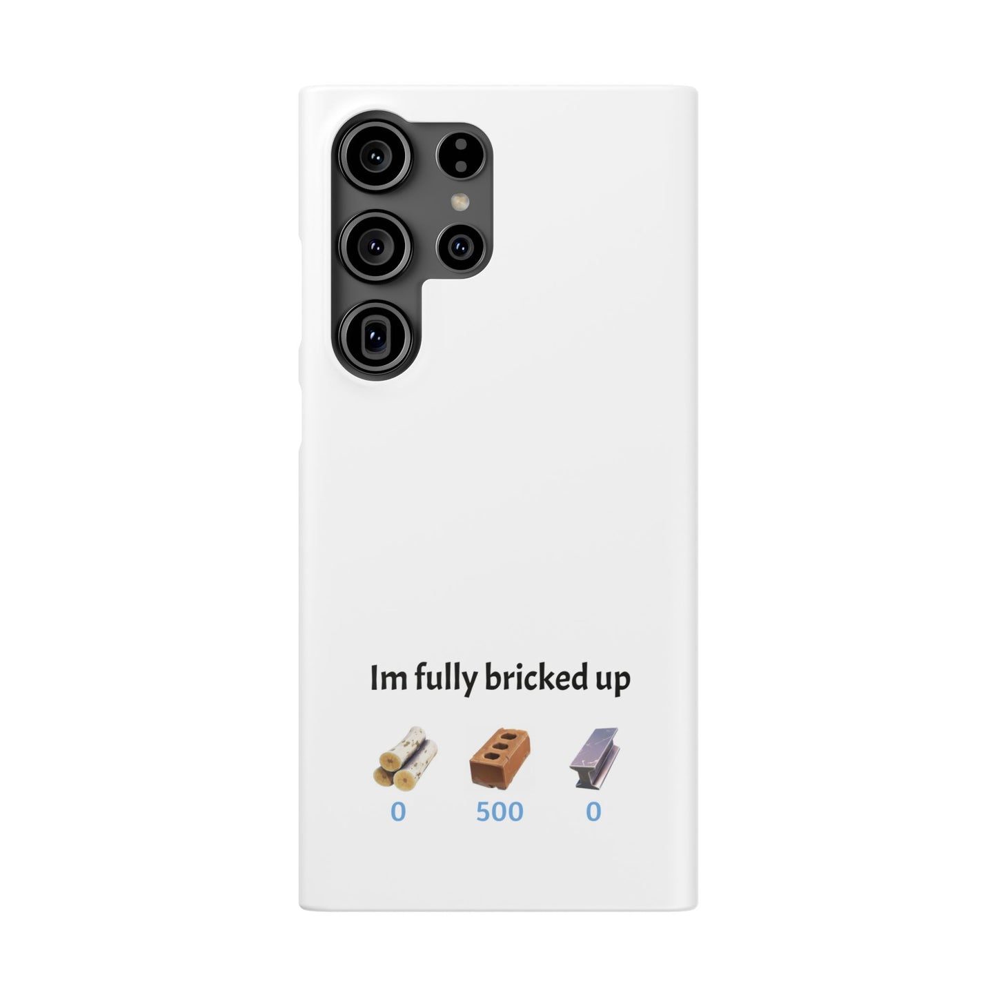 “Im fully bricked up” Fortnite Inspired Slim Cases