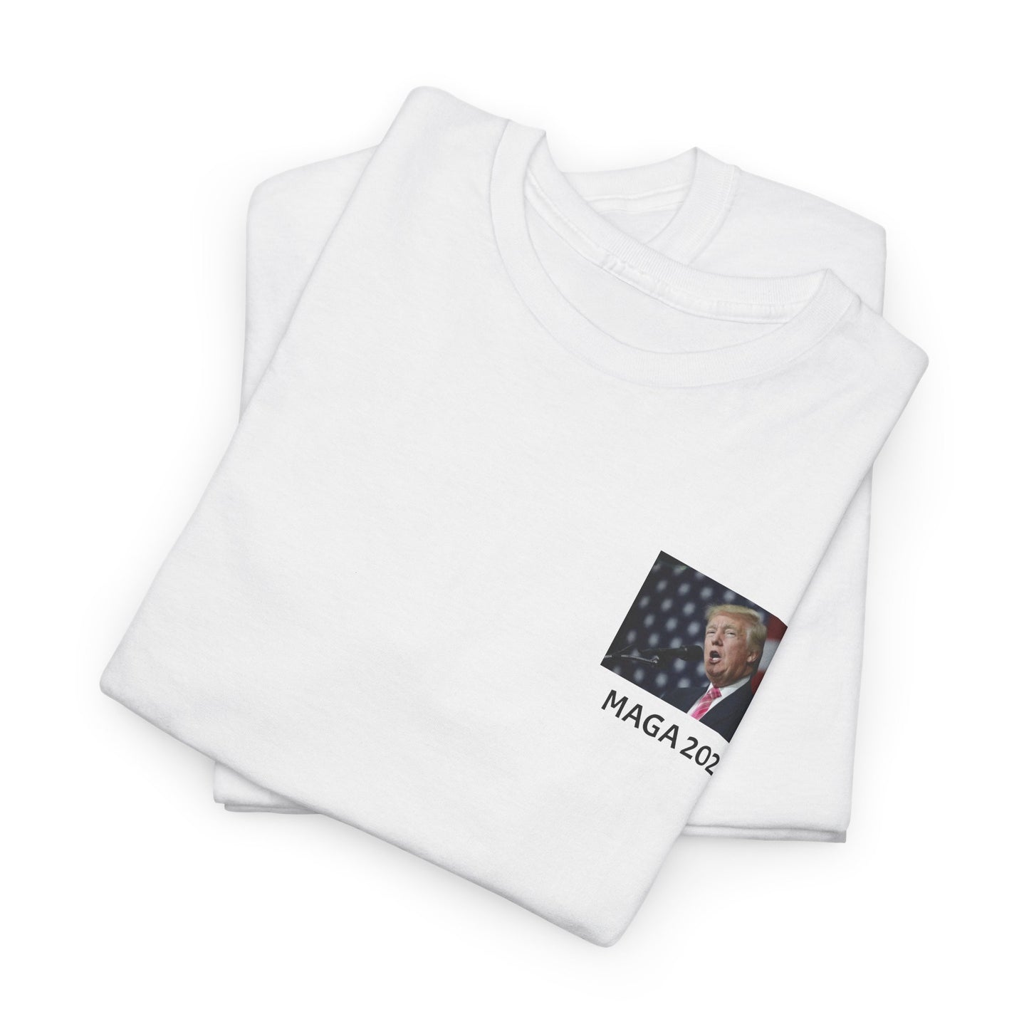 “MAGA 2024” Unisex Heavyweight Trump Tee